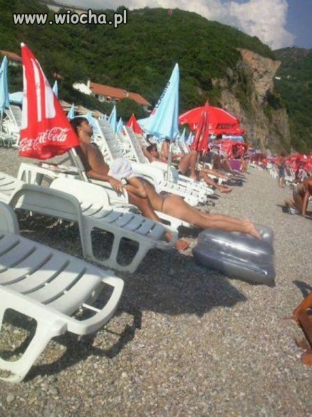 Bo na plaży fajnie jest...