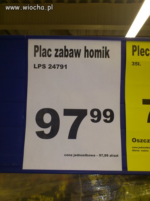 Plac zabaw homik...