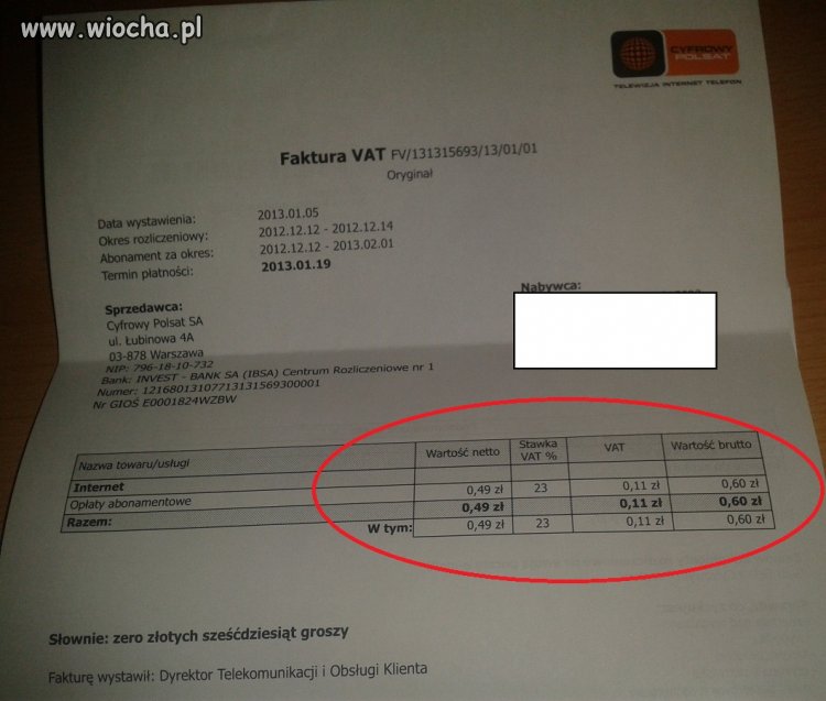 CyfrowyPolsat - fvat, warta znaczka ?
