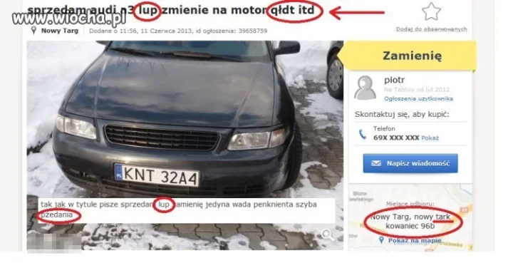 Sprzedam lup zamienie 