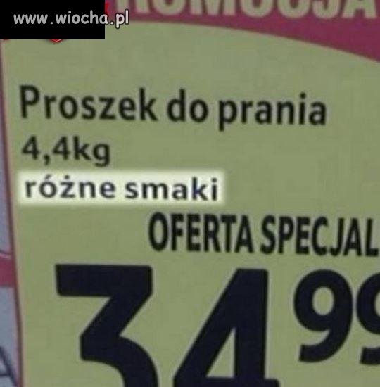 Proszek do prania