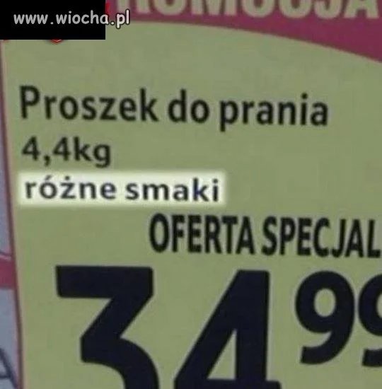 Proszek do prania