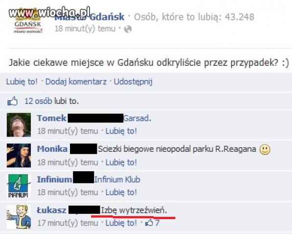 A wy jakie miejsca odkryliście przez przypadek?...