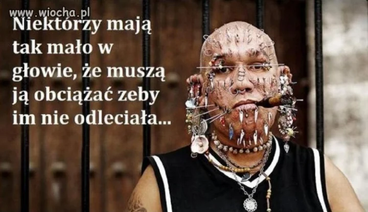 Moda na wykolczykowane twarze 