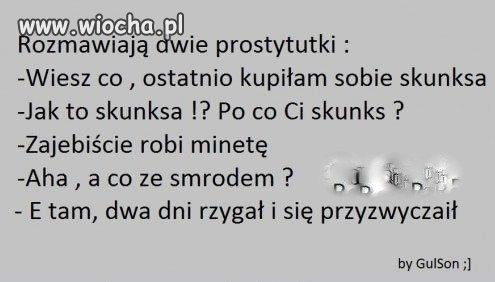 Rozmawiają dwie prostytutki 