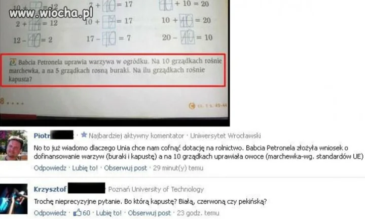 A ty jesteś dobry z matmy? 