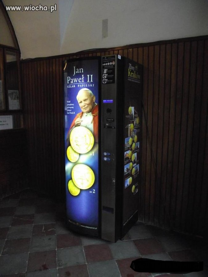 Automat z kremówkami ?? 
