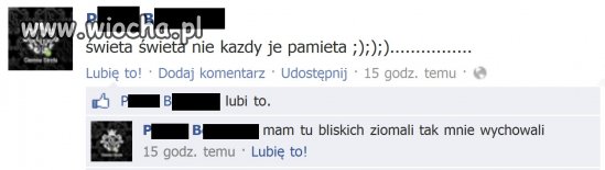 Sam sobie lajkuje i komentuje