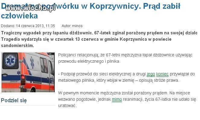 Nosił wilka razy kilka ponieśli i wilka...