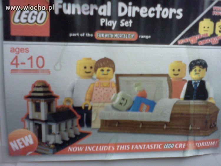 Lego pogrzeb.
