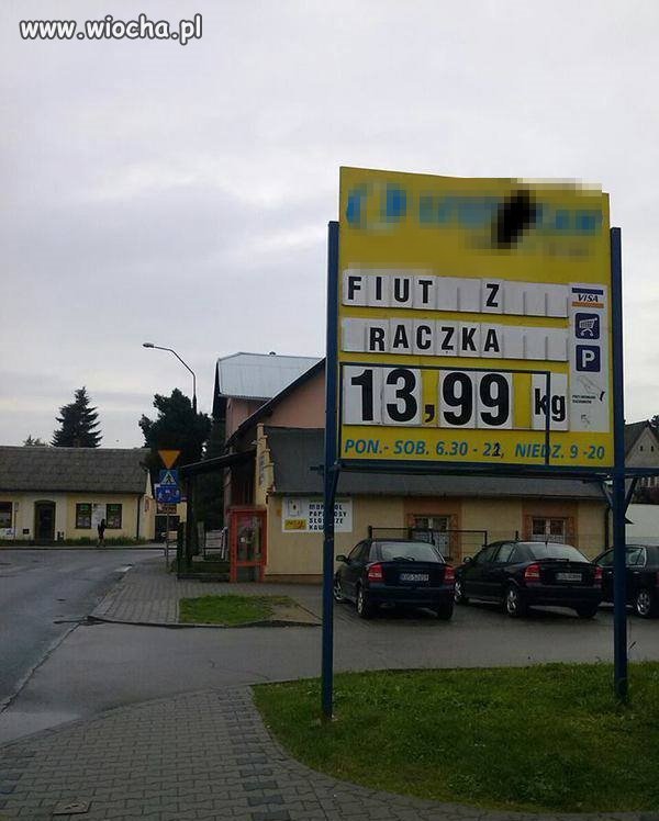 Widze "filet z kurczaka" 