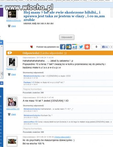 Dzisiejsze dzieci już takie tematy mają