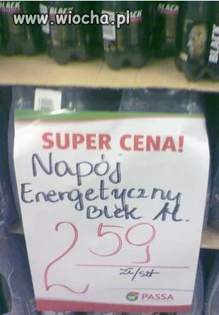 Nowy napój Blek.