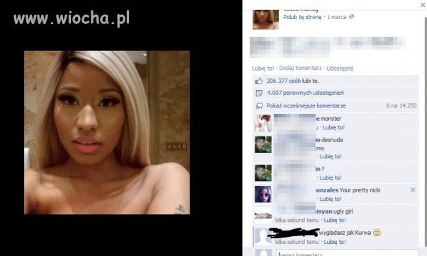 Nicky Minaj - opinia Polaków