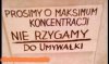 Prosimy o koncentracje.
