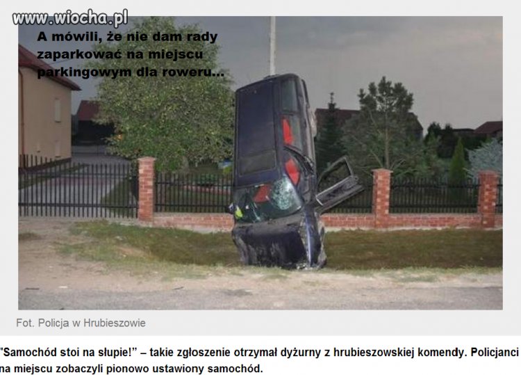 Umie ktoś ciaśniej zaparkować?