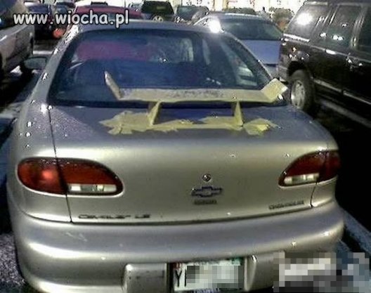Wiejski tuning.