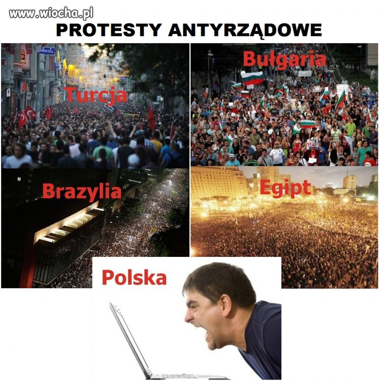 Protesty antyrządowe