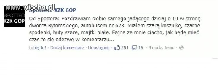 Spotted... Pozdrowienia...