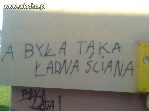 Tak,była ładna.Tylko komuś to przeszkadzało.