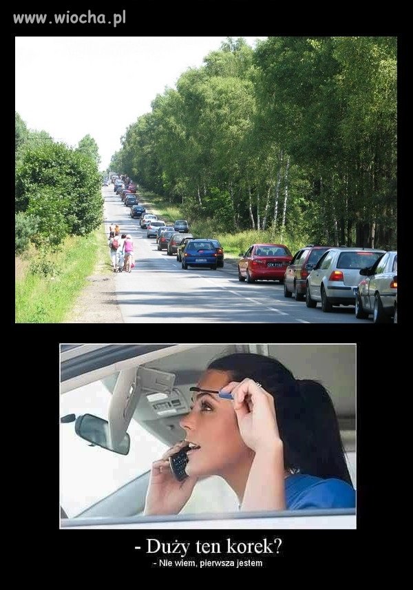 Zastanawiałeś się co się dzieje z pierwszym samochodem w korku?