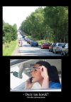 Zastanawiałeś się co się dzieje z pierwszym samochodem w korku?