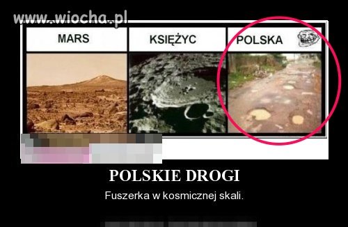 Mars, Księżyc...