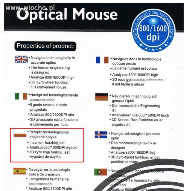 Myszka po "polskiemu"