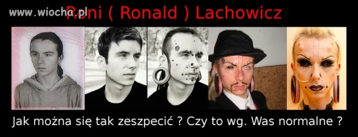 Modyfikacja Ciała - Roni Lachowicz