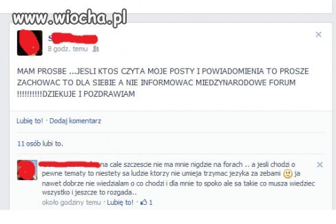 Pisać wszem i wobec o wszystkim