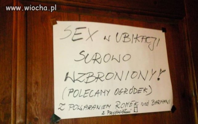 Poważne ostrzeżenie dla klientów.