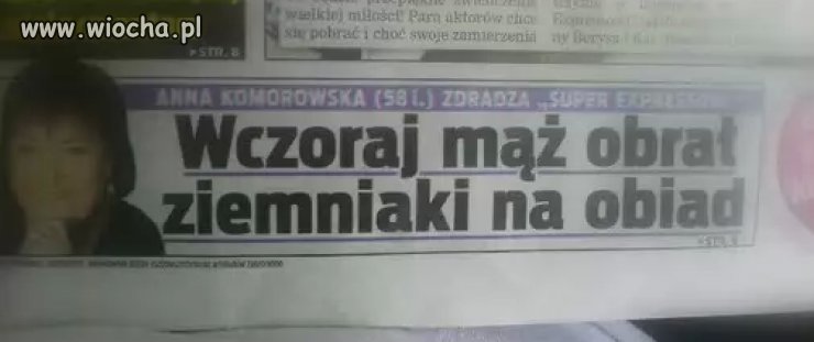 Gdzie my żyjemy? Ciekawe co w następnym numerze?
