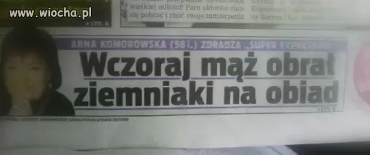 Gdzie my żyjemy? Ciekawe co w następnym numerze?