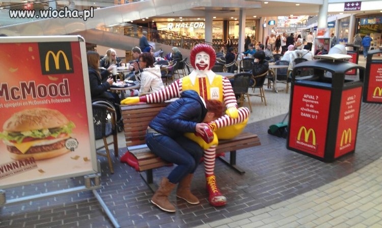 Być klaunem z Mcdonalda
