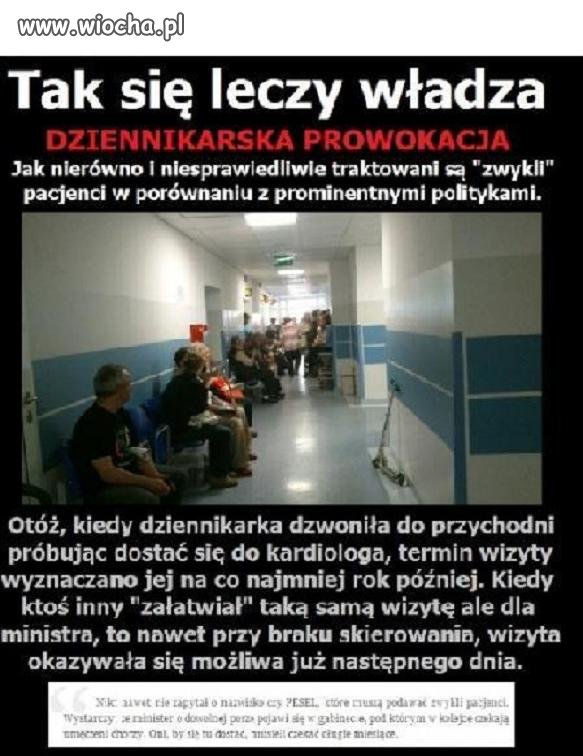 Tak się leczy władza