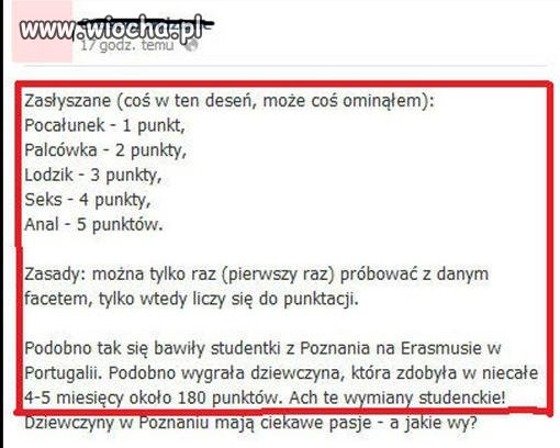 Zabawy dzisiejszych studentek