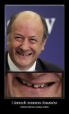 Uśmiech ministra finansów