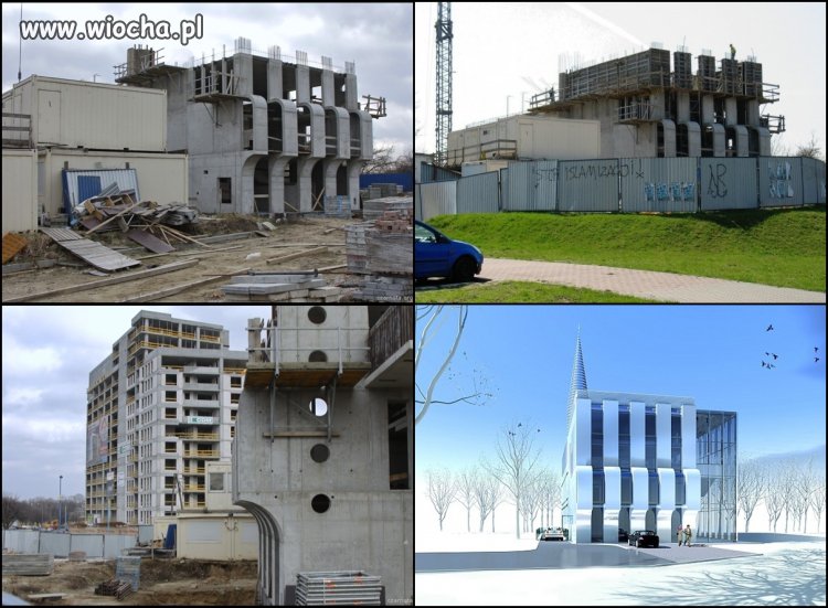 Meczet budowany w Warszawie