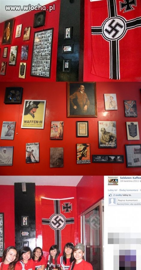 Nazistowska kawiarnia w Tajlandii...Brak słów...