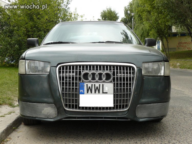 Cóż za piękne audi 80...