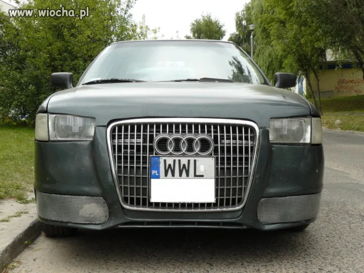 Cóż za piękne audi 80...