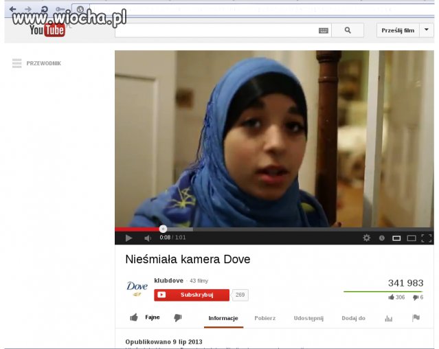 Oswajanie ludzi z islamizacją poprzez reklamę.