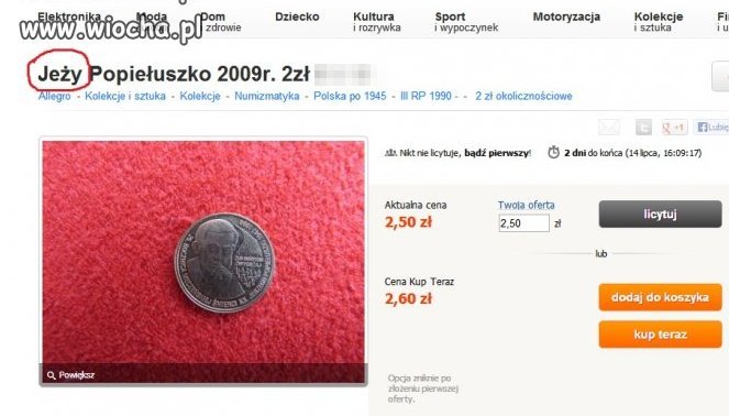 Dobry wieczór, nazywam się Jeży...