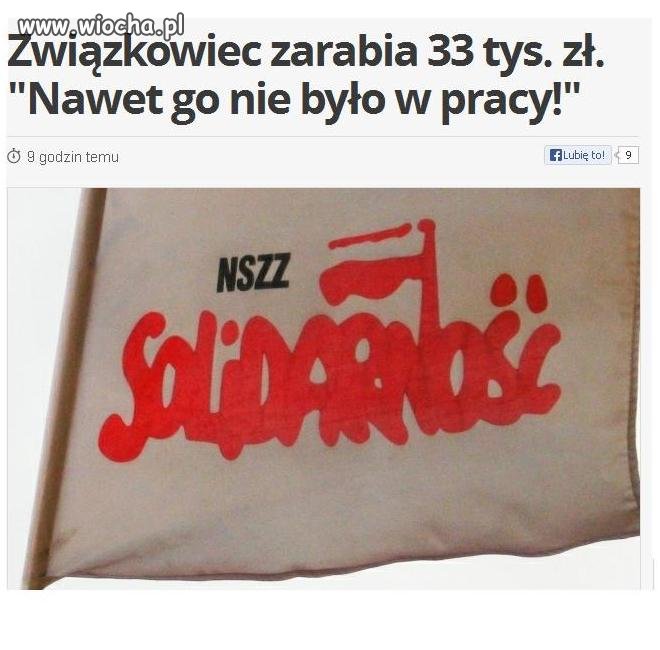 Lewaccy związkowcy doją Polskę jak krowę