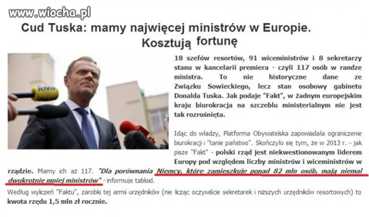 Kolejny cud Tuska 