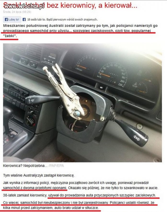 Mistrz kierownicy...