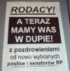Po wyborach wszyscy tacy sami...byle do koryta