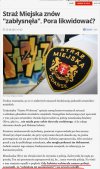 Straż Miejska i kolejna wpadka