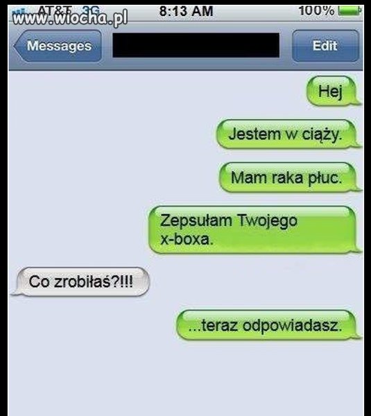 Nie miał czasu odpisać
