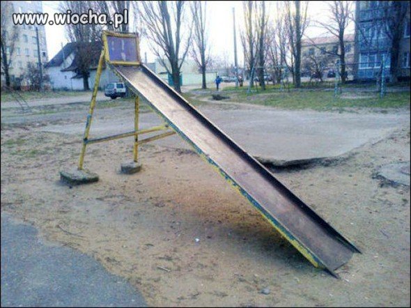 Zjeżdżalnia typu :